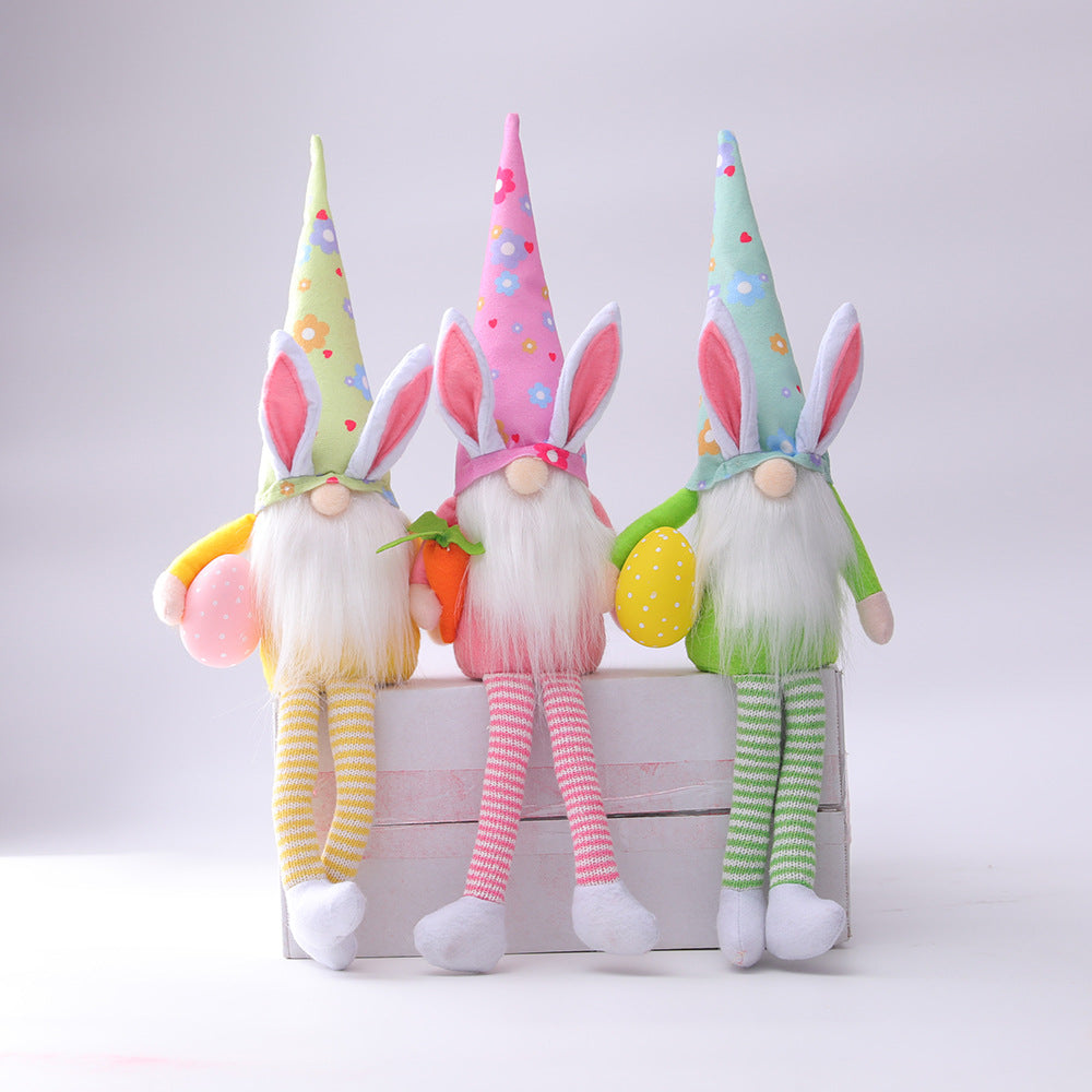 Harvest Easter Rabbit Gnome
