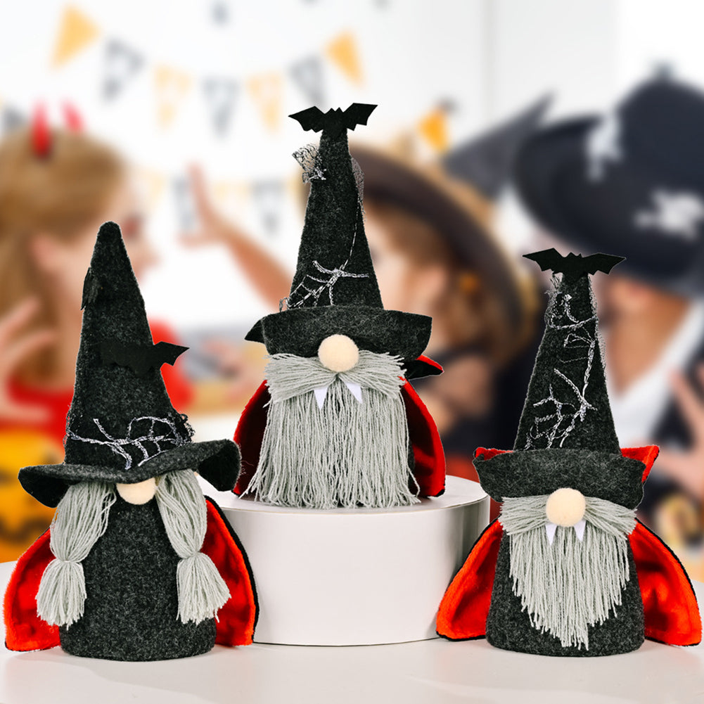 Vampire Gnomes, Vampire Halloween Gnome, Vampire Faceless Doll